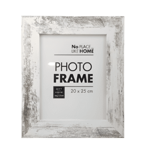 rustic distressed photo frame 20 x 25 cm