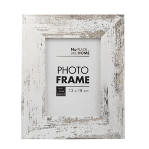 rustic distressed photo frame 13 x 18cm