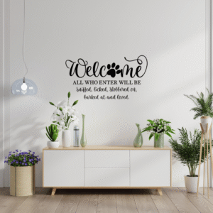 kitchen rules wall decal